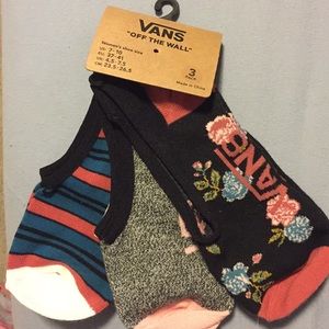 NWT Vans “no show” Socks